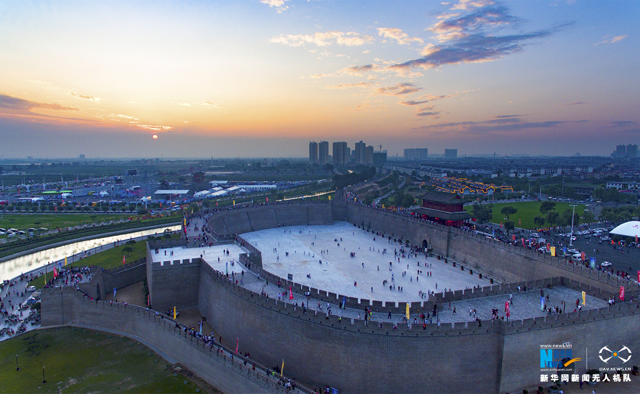 航拍河北正定 打造全域旅游示范区