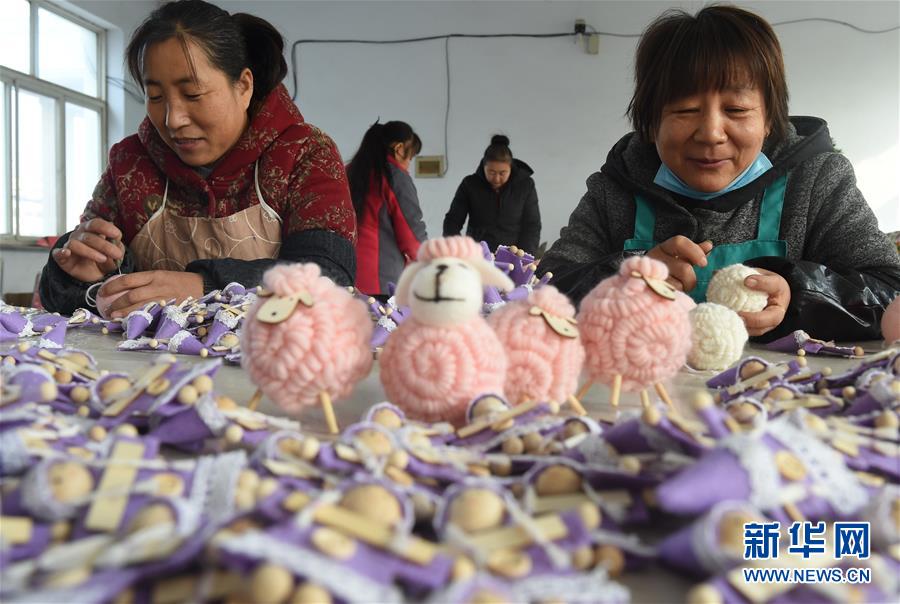#（社会）（1）河北沧州：“扶贫车间”助力农村妇女增收