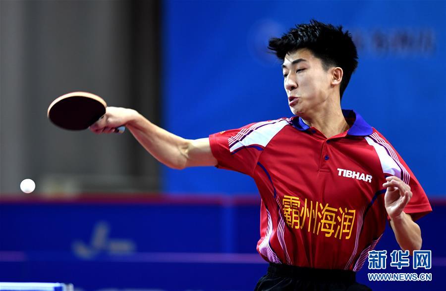 乒超联赛:霸州海润负鲁能·潍坊高新