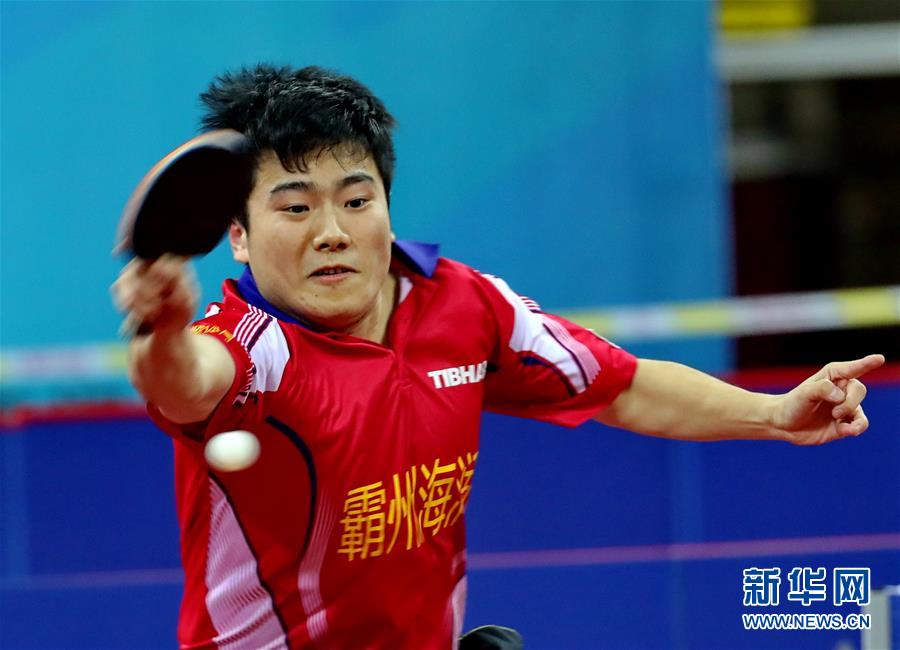乒超联赛:霸州海润胜安徽朗坤