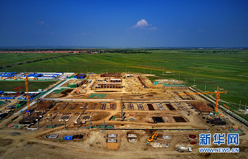 张北可再生能源柔性直流电网示范工程全面开工