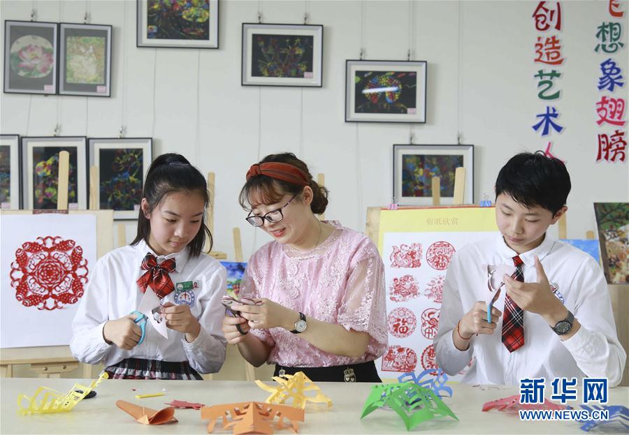 #（教育）（2）河北邢臺：非遺傳承進校園