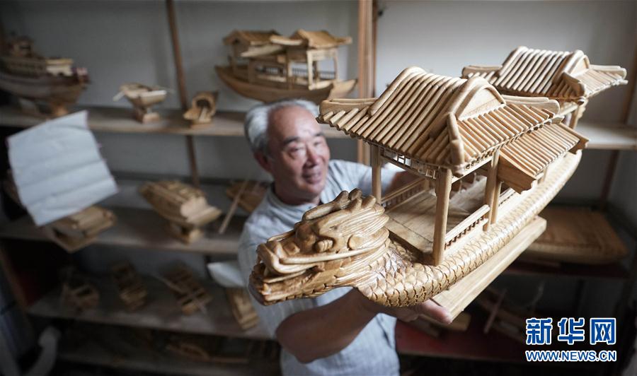 （文化）（2）雄安农民用手工木船打造白洋淀记忆