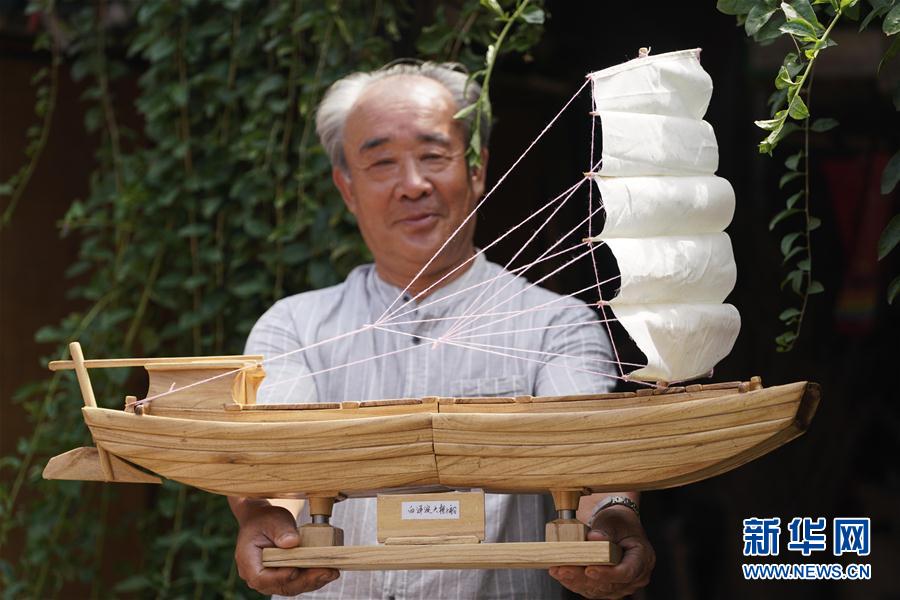 （文化）（4）雄安农民用手工木船打造白洋淀记忆