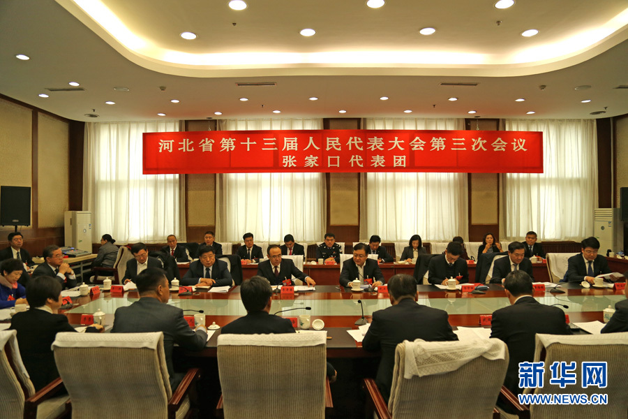 河北省人大代表分团审议政府工作报告