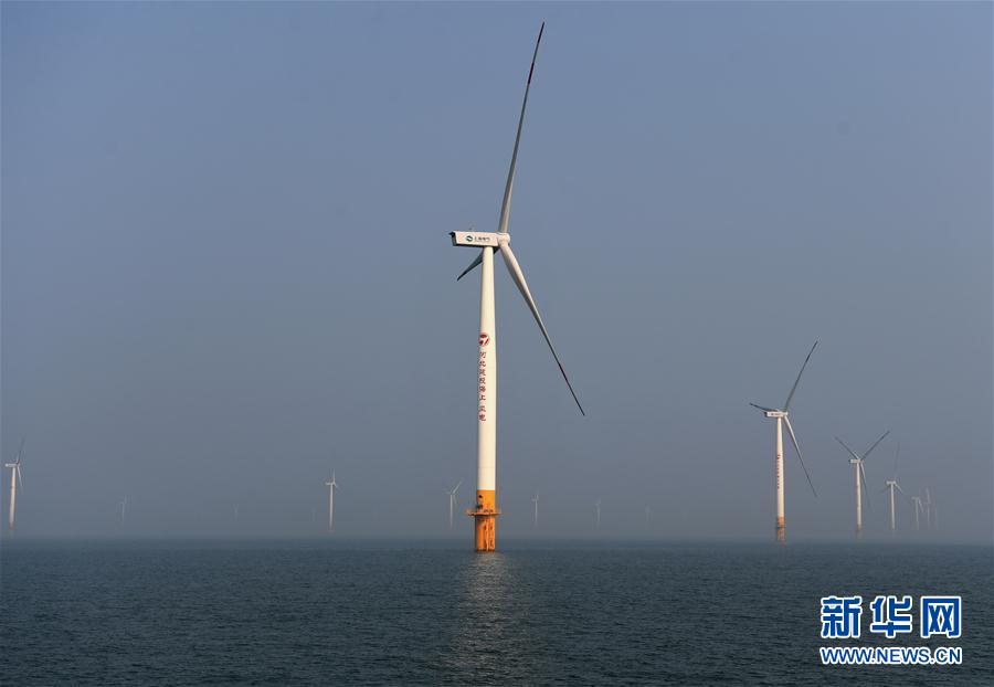 （经济）（5）河北首个海上风电项目全部风机并网投运