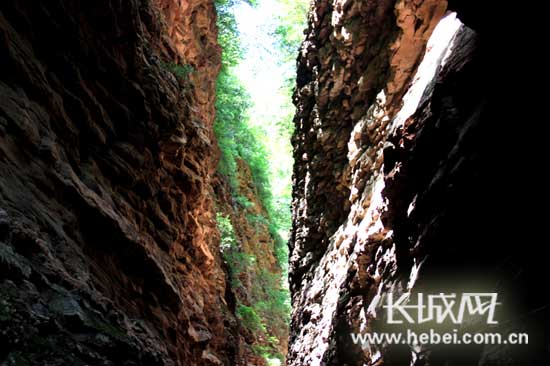 受建设施工影响 河北邢台大峡谷景区暂时关停