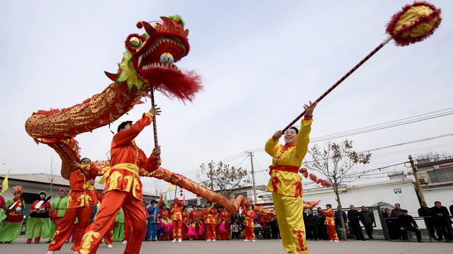 河北邢臺：傳統民俗歡慶&ldquo;二月二&rdquo;