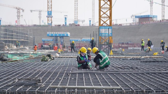 河北雄安新区容西片区安置房二期项目建设有序推进