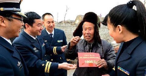 情暖老兵
