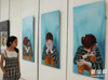 河北师范大学举办美术设计毕业生作品展
