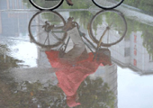 石家庄：降雨解暑