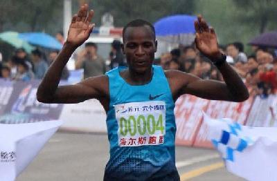 衡水湖国际马拉松赛赛况