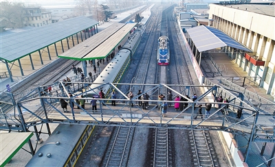 百年老站唐山南站重启客运业务