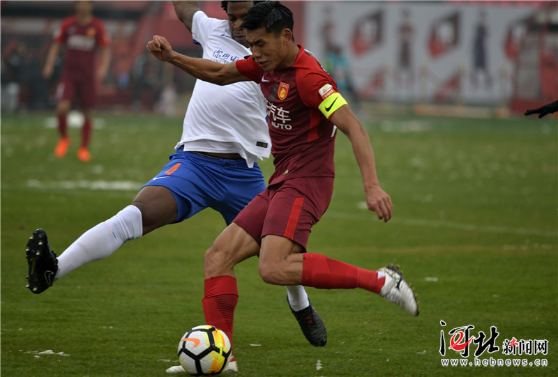 2018中超联赛河北华夏幸福主场首秀不敌鲁能