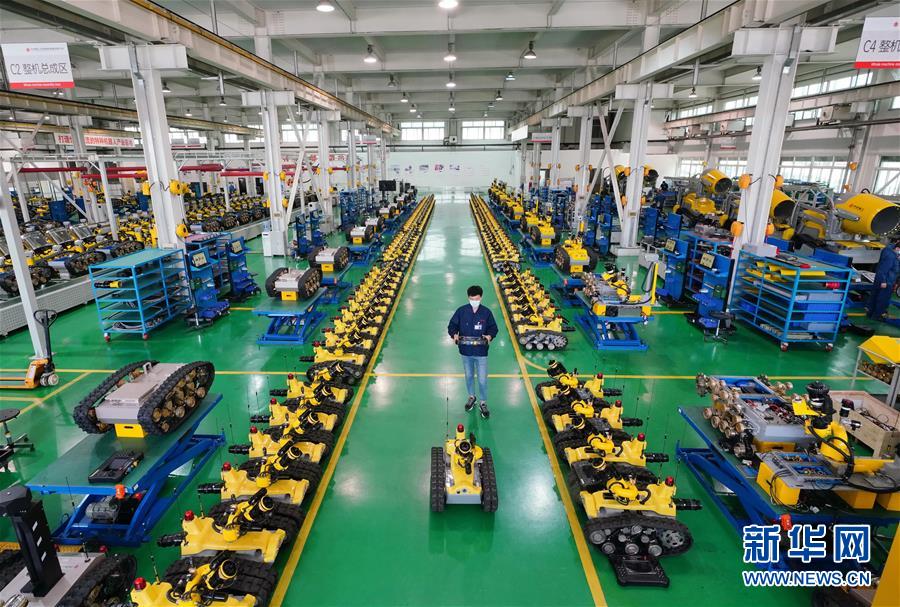 （经济）（1）河北唐山加快机器人产业发展