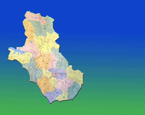 曲阳地图