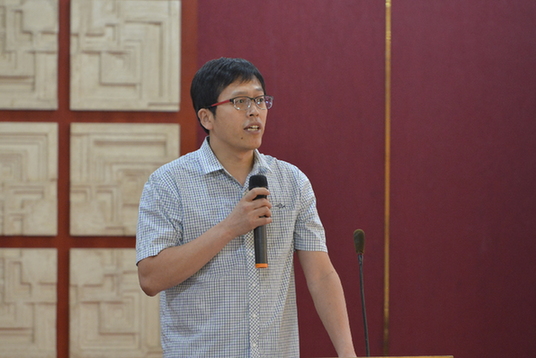 石家庄中仁传媒总经理宋辉楼发言